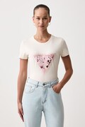 Guess tričko dámske bavlnené béžové W6BI25 K6046
