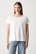 Marc O'Polo T-shirt damski bawełniany biały 5000010003