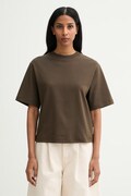 Marc O'Polo tricou pentru femei, din bumbac maro 5000014462