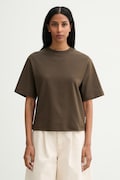 Marc O'Polo tricou pentru femei, din bumbac maro 5000014462