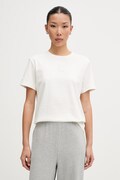 Calvin Klein T-shirt γυναικείος βαμβακερός μπεζ LV044G200G