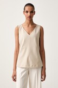 Calvin Klein top dámský béžový LV044G206G