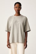 BOSS Orange T-shirt damski bawełniany C_Eregular_4 zielony 50566819