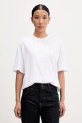 HUGO t-shirt γυναικείο βαμβακερό Dashire_5 λευκό 50566678