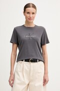 Calvin Klein Jeans tričko dámske bavlnené sivé LV047G825G