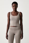 Guess top ženski LOTUS bež V6YP18 K4788
