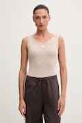 Guess top ženski z bombažem OLYMPE bež V6YP09 K4312