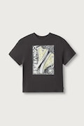 Converse T-shirt παιδικό βαμβακερό μαύρο 4CJ027