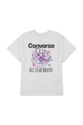 Converse тениска за деца с памук бяла 3CJ842