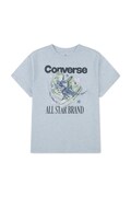 Converse тениска за деца с памук синя 3CJ842