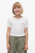 Tommy Hilfiger T-shirt dziecięcy bawełniany biały KG0KG09633