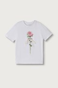 Guess T-shirt dziecięcy bawełniany biały J6BI33 K5847