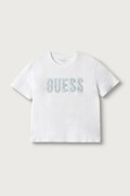 Guess T-shirt dziecięcy bawełniany biały J6BI20 K5817