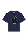 Guess T-shirt dziecięcy bawełniany granatowy J6BI20 K5817