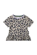Liewood T-shirt dziecięcy bawełniany Kya SS T-shirt beżowy LW20898