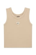 Guess T-shirt dziecięcy z modalem beżowy J6YP03 K5191