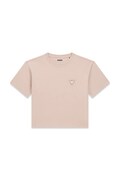 Guess T-shirt dziecięcy bawełniany różowy J6YI42 K5197