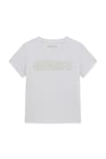Guess T-shirt dziecięcy bawełniany z elastanem biały J6YI12 K4421