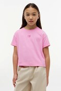 Tommy Hilfiger T-shirt dziecięcy bawełniany różowy KG0KG09488.9BY2