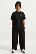 Nike T-shirt dziecięcy bawełniany Nike Sportswear Club czarny IO2172