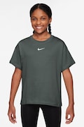 Nike T-shirt dziecięcy bawełniany Nike Sportswear Essential zielony FZ5539