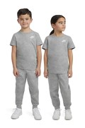 Nike T-shirt dziecięcy z bawełną szary 8UC545