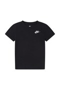 Nike T-shirt dziecięcy z bawełną czarny 8UC545