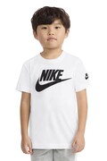 Nike T-shirt παιδικό με βαμβάκι λευκό 86J575