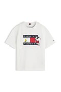 Tommy Hilfiger T-shirt dziecięcy bawełniany x Peanuts biały KS0KS00766