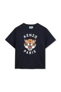 Kenzo kratka majica otroška bombažna mornarsko modra K62051