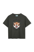 Kenzo kratka majica otroška bombažna zelena K62051
