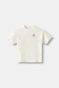 adidas Originals tricou pentru copii din bumbac alb LH4729