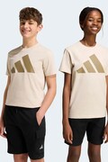 adidas T-shirt παιδικό βαμβακερό μπεζ KR1645
