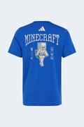 adidas t-shirt παιδικό βαμβακερό MINECRAFT μπλε KH3201