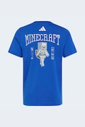adidas t-shirt παιδικό βαμβακερό MINECRAFT μπλε KH3201