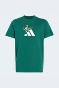 adidas tričko dětské bavlněné zelené KE1617