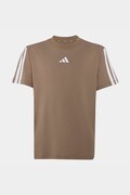 adidas футболка дитяча бавовняна коричнева KT3343