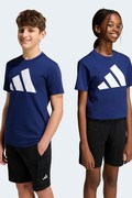 adidas tričko dětské bavlněné námořnické modré KR1646