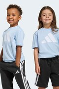 Adidas T-shirt παιδικό βαμβακερό μπλε KD6002
