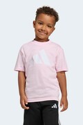 adidas T-shirt dziecięcy bawełniany różowy KD6001