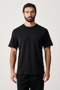 Nike T-shirt sportowy męski z bawełną Primary Dri-FIT czarny DV9831.010