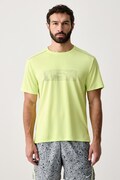 Nike T-shirt do biegania męski Miler UV Dri-FIT zielony IO1223.736