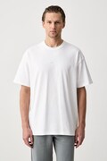 Nike Sportswear t-shirt da uomo in cotone Premium Essentials bianca IH1121.100