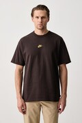 Nike Sportswear t-shirt da uomo in cotone Premium Essentials marrone IH1121.220