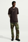 Nike Sportswear T-shirt męski bawełniany Premium Essentials brązowy IH1121.220