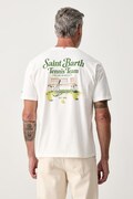MC2 Saint Barth T-shirt damski bawełniany biały ARN0001