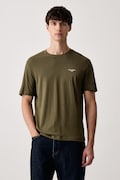 Marc O'Polo T-shirt basic męski bawełniany 2-pack zielony 5000016783