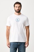 Calvin Klein Jeans T-shirt męski bawełniany biały LV04RH817G