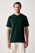 Lacoste T-shirt basic męski bawełniany zielony TH9761