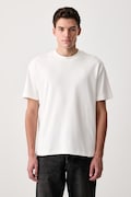 Marc O'Polo T-shirt męski bawełniany biały 5000010171